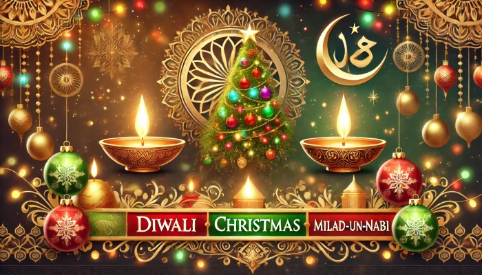 GMTS 2024 Deepavali, Christmas, Milad-Un-Nabi Celebrations